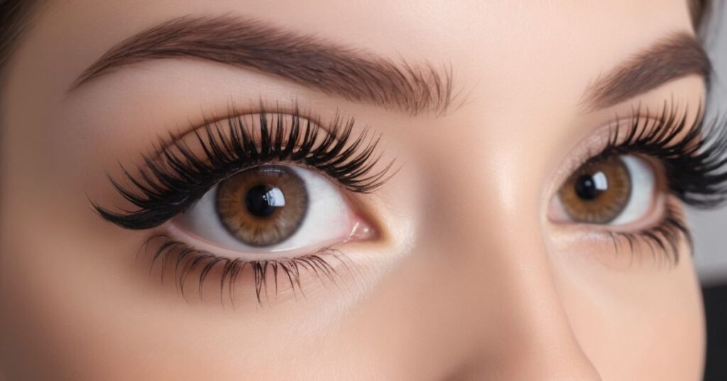 Be confident with eyelash extensions style for hooded eyes