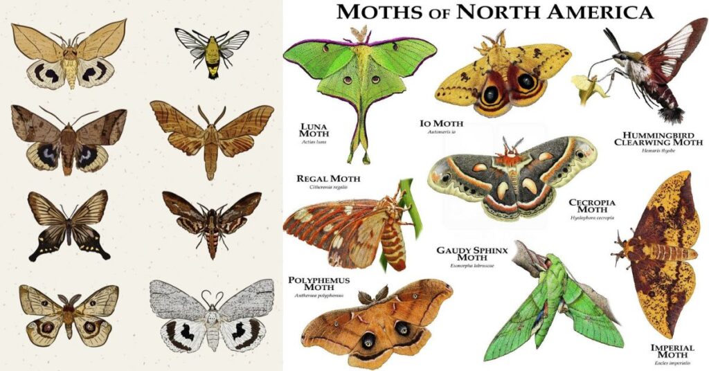 Moth Tattoo Common Types of Moth Species in Tattoo Art