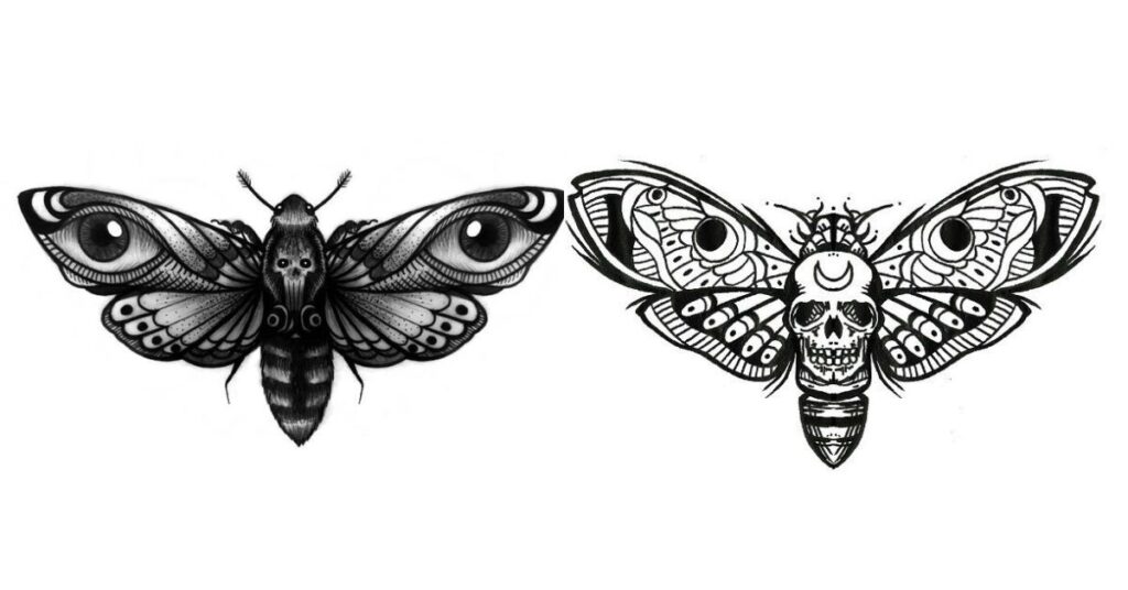 Moth Tattoo Designs