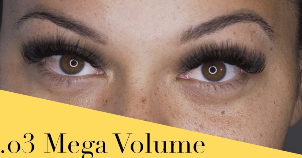 What are mega volume eyelash extensions