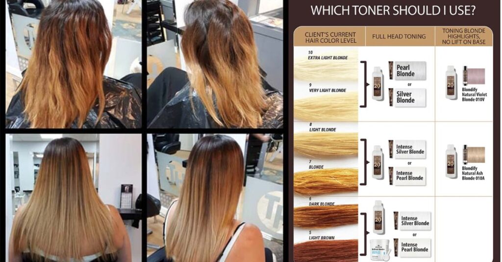 What are the different types of hair toners