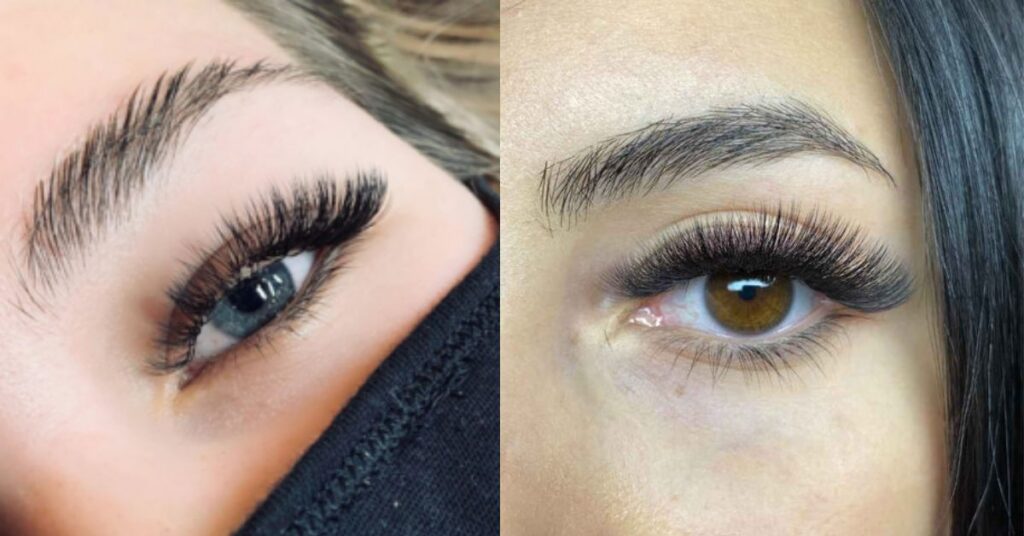 Which Lash Extension Styles Are Not Suitable for Hooded Eyes