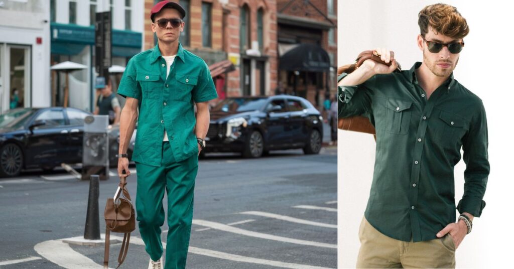 10 Different Ways to Style Green Shirt Matching Pants for Any Occasion