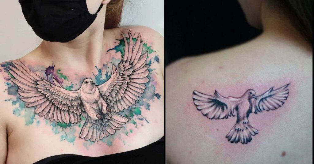 Dove tattoo meaning for girl