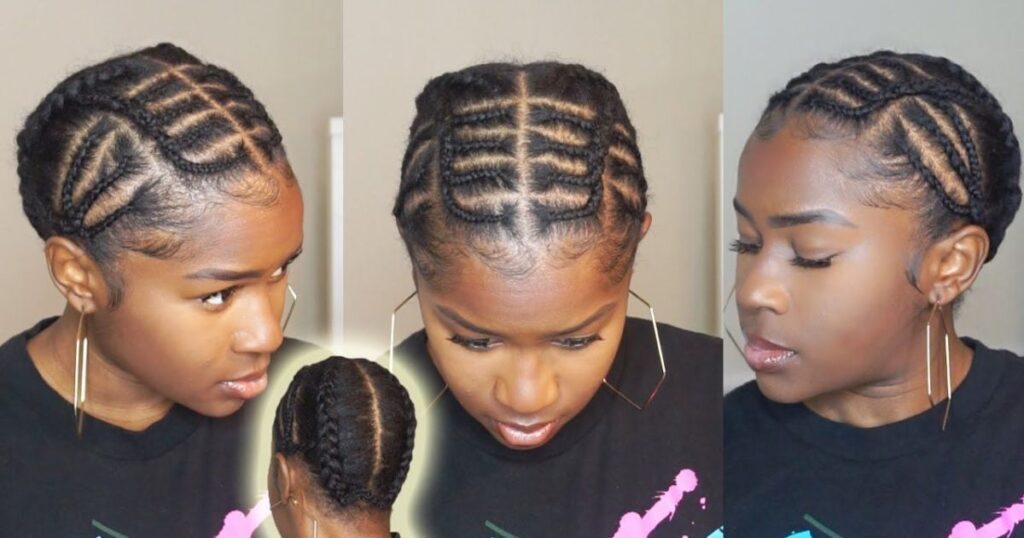 Short Braids Styles for Kids